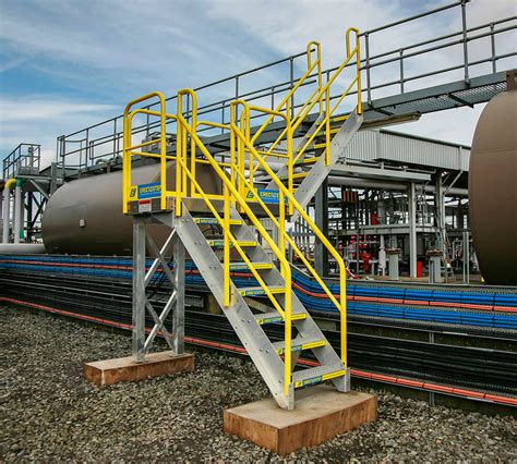 Industrial Metal Stairs and Work Platforms 